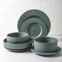Christian Siriano New York Lusso 32-pc. Stoneware Dinnerware Set