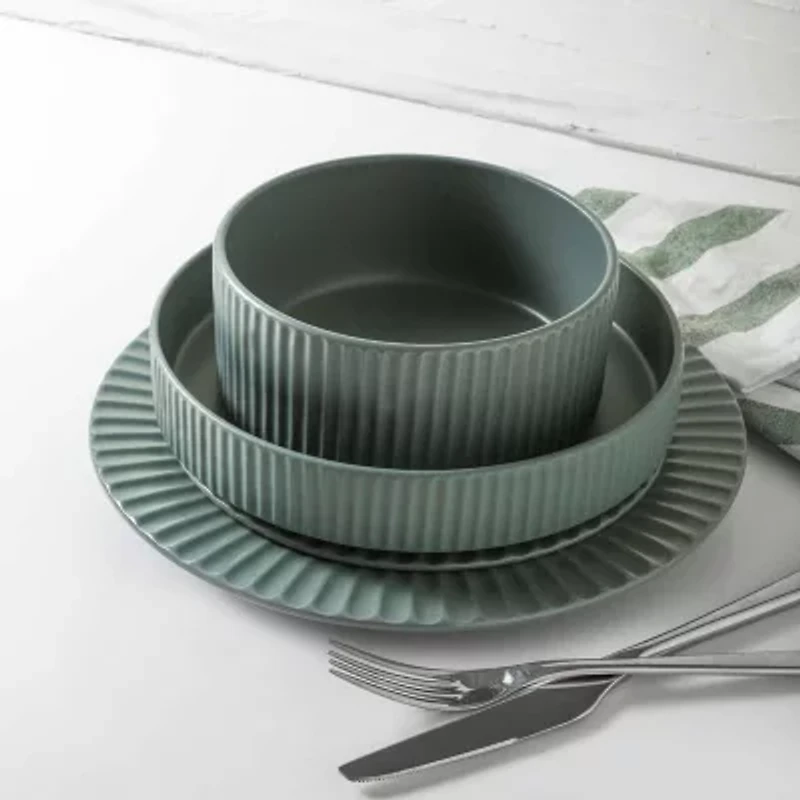 Christian Siriano New York Lusso 32-pc. Stoneware Dinnerware Set