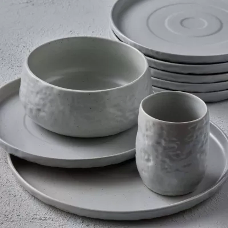 Stone by Mercer Project Shosai 16-pc. Stoneware Dinnerware Set