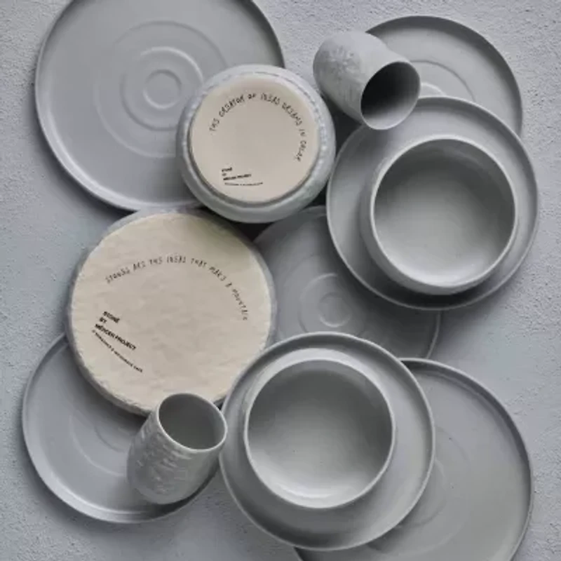 Stone by Mercer Project Shosai 16-pc. Stoneware Dinnerware Set