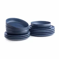 Stone + Lain Macchio -pc. Stoneware Dinnerware Set