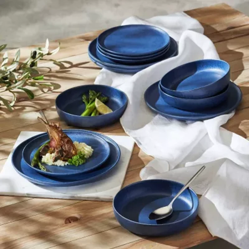 Stone + Lain Macchio -pc. Stoneware Dinnerware Set