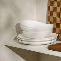 Stone + Lain Taglio -pc. Bone China Dinnerware Set