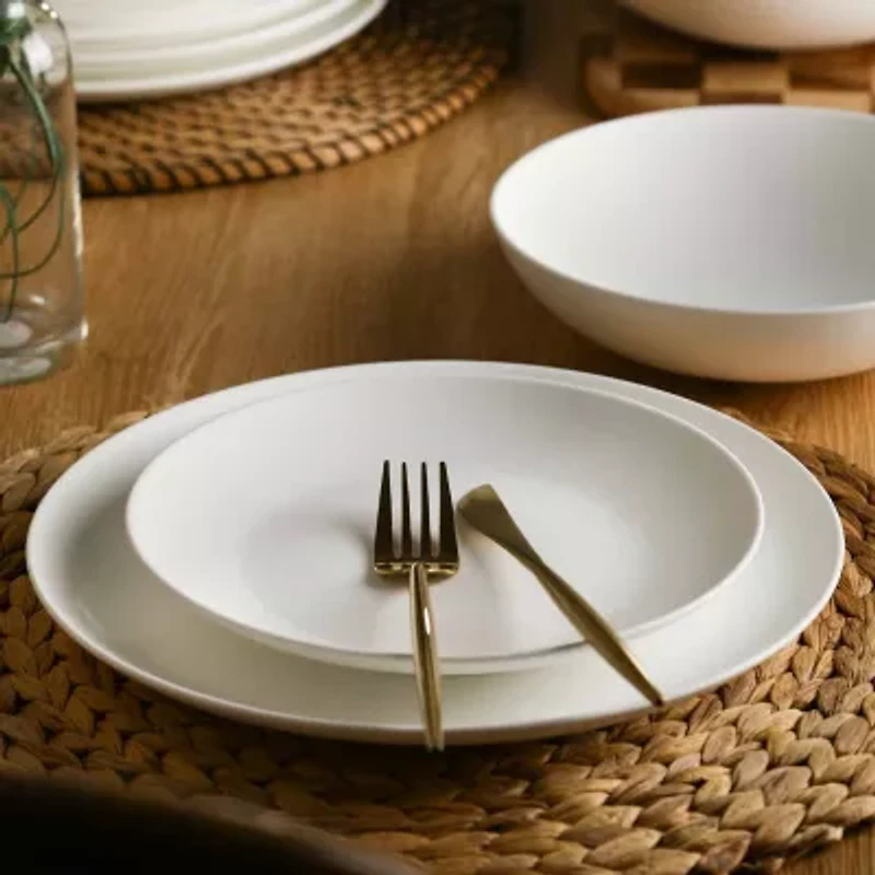 Stone + Lain Taglio -pc. Bone China Dinnerware Set