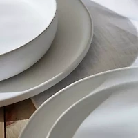 Stone + Lain Macchio 24-pc. Stoneware Dinnerware Set