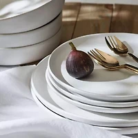 Stone + Lain Macchio 24-pc. Stoneware Dinnerware Set