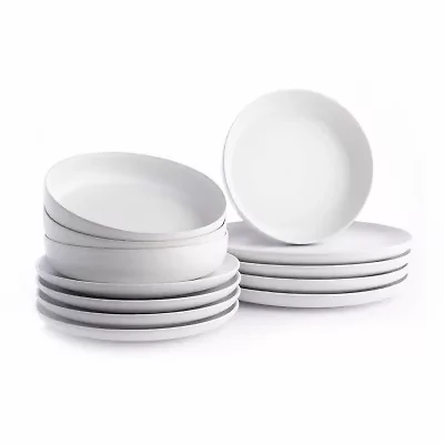 Stone + Lain Macchio Stoneware 12-pc. Dinnerware Set