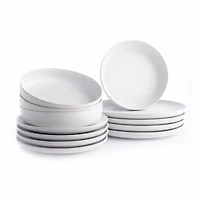 Stone + Lain Macchio Stoneware 12-pc. Dinnerware Set