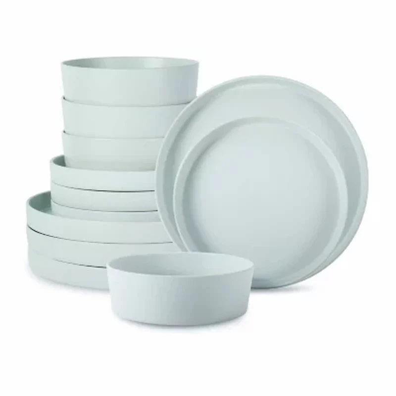 Stone by Mercer Project Modan 12-pc. Stoneware Dinnerware Set
