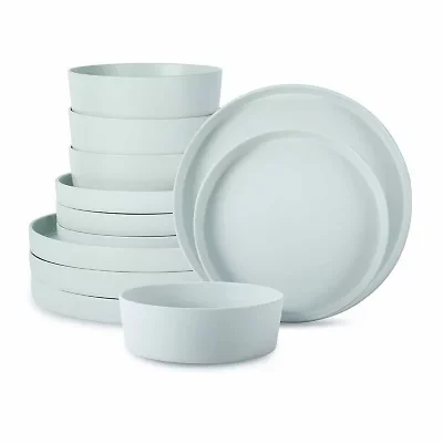 Stone by Mercer Project Modan 12-pc. Stoneware Dinnerware Set