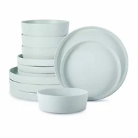 Stone by Mercer Project Modan 12-pc. Stoneware Dinnerware Set