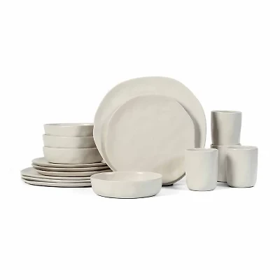 Stone by Mercer Project Hekonda 32-pc. Stoneware Dinnerware Set