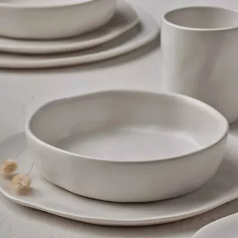 Stone by Mercer Project Hekonda 32-pc. Stoneware Dinnerware Set