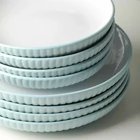 Christian Siriano New York Lustra -pc. Stoneware Dinnerware Set