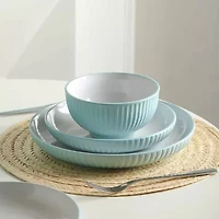 Christian Siriano New York Lustra -pc. Stoneware Dinnerware Set