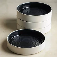 Stone + Lain Elica 12-pc. Stoneware Dinnerware Set