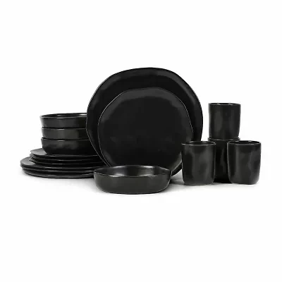 Stone by Mercer Project Hekonda 16-pc. Stoneware Dinnerware Set