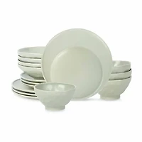 Stone by Mercer Project Nendo 16-pc. Stoneware Dinnerware Set