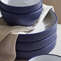Christian Siriano New York Larosso 24-pc. Stoneware Dinnerware Set