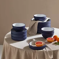 Christian Siriano New York Larosso 24-pc. Stoneware Dinnerware Set