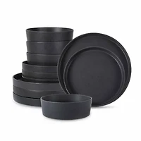 Stone by Mercer Project Modan 12-pc. Stoneware Dinnerware Set