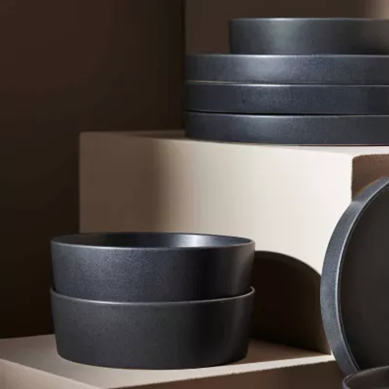 Stone by Mercer Project Modan 12-pc. Stoneware Dinnerware Set