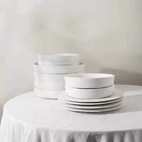 Stone + Lain Senso 12-pc. Bone China Dinnerware Set