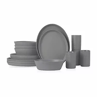 Stone by Mercer Project Katachi -pc. Stoneware Dinnerware Set