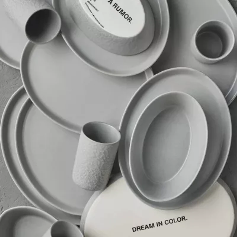 Stone by Mercer Project Katachi -pc. Stoneware Dinnerware Set