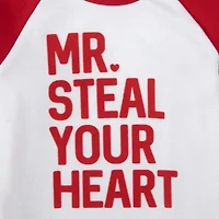 Baby Essentials Valentines Day Boys 2-pc. Pant Set