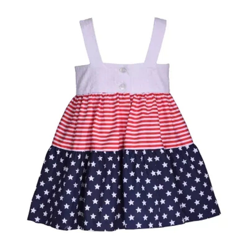 Bonnie Jean Baby Girls Sleeveless A-Line Dress