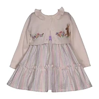 Bonnie Jean Toddler Girls 2-pc. Dress Set