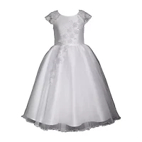 Bonnie Jean Little & Big Kid Girls Short Sleeve Cap Fit + Flare Dress