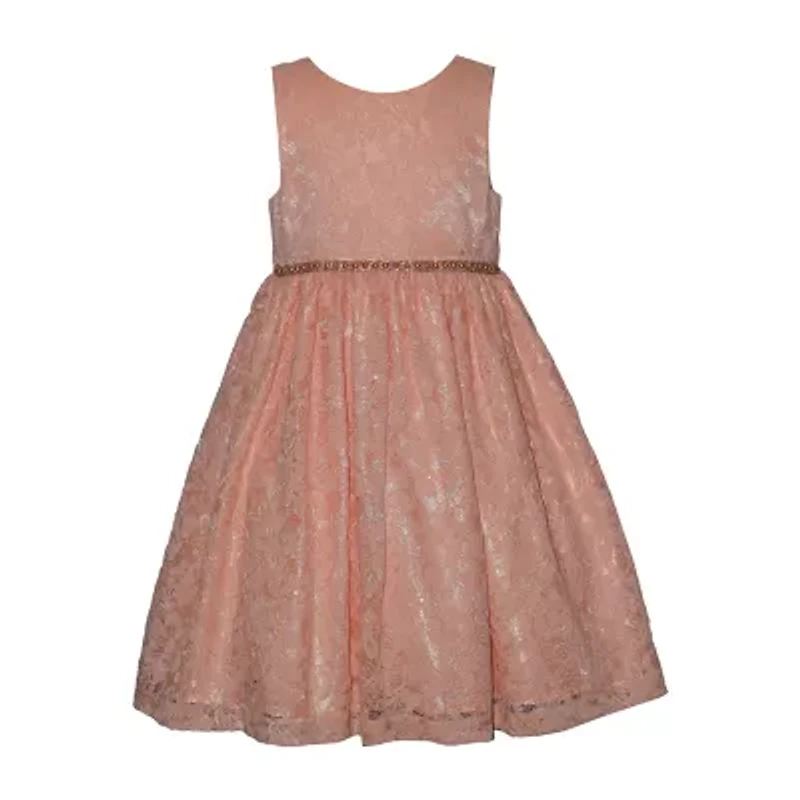 Bonnie Jean Little & Big Kid Girls Sleeveless Fit + Flare Dress