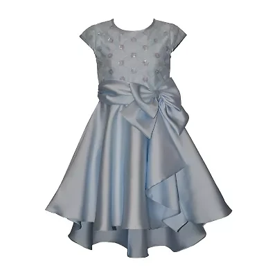 Bonnie Jean Big Kid Girls Short Sleeve Cap Fit + Flare Dress