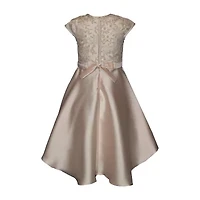 Bonnie Jean Big Kid Girls Short Sleeve Cap Fit + Flare Dress