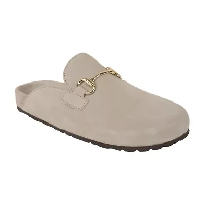 Italian Shoemakers Sarabi Womens Round Closed Toe Mules