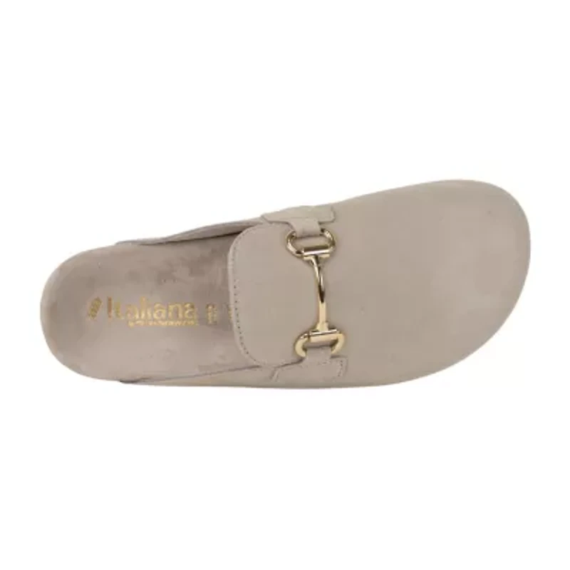 Italian Shoemakers Sarabi Womens Round Closed Toe Mules