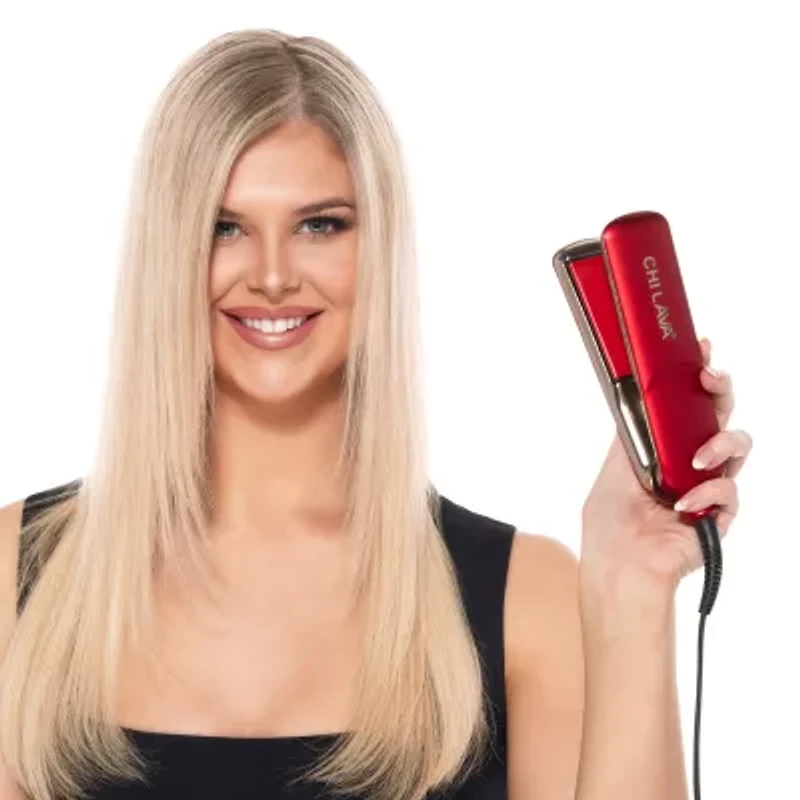 CHI Lava Ministyler 1 1/2" Red Flat Iron