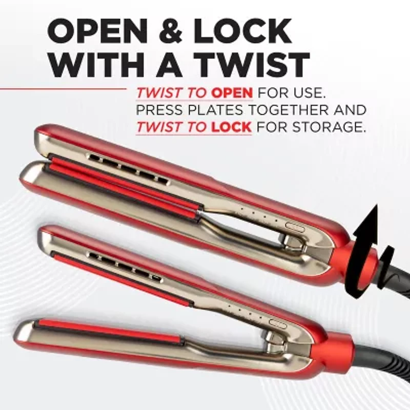 CHI Lava Ministyler 1 1/2" Red Flat Iron