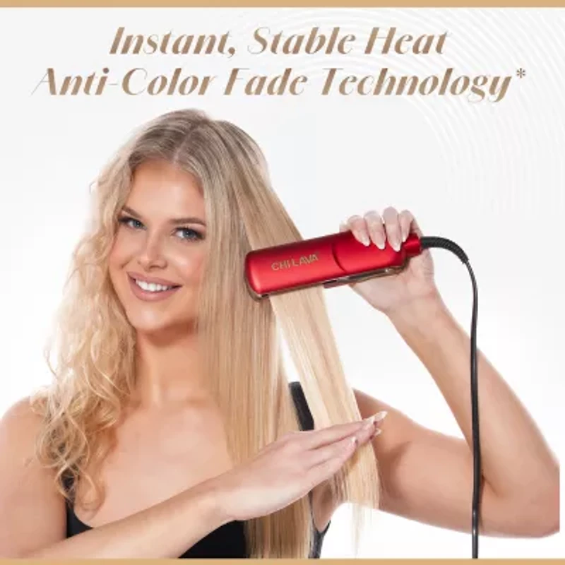 CHI Lava Ministyler 1 1/2" Red Flat Iron