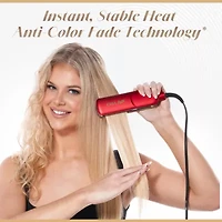 CHI Lava Ministyler 1 1/2" Red Flat Iron