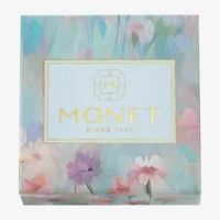 Monet Pink Glass Pin