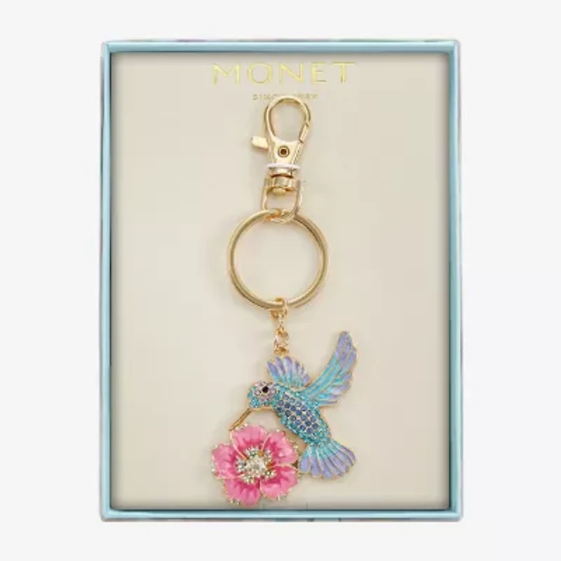 Monet Hummingbird Key Chain