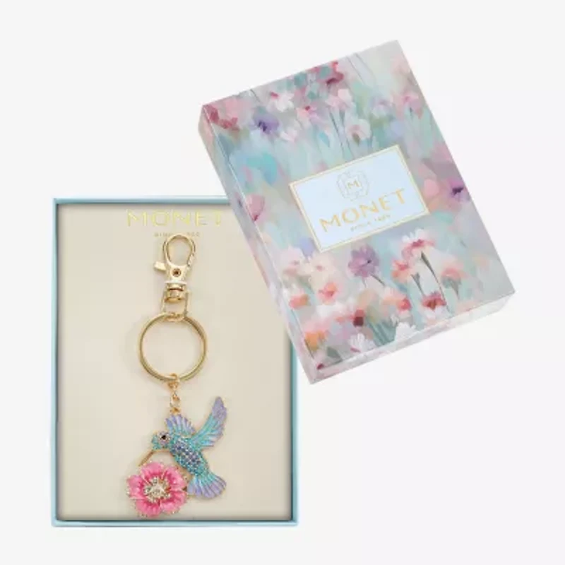 Monet Hummingbird Key Chain