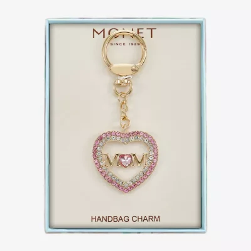 Monet Mom Heart Bag Charm