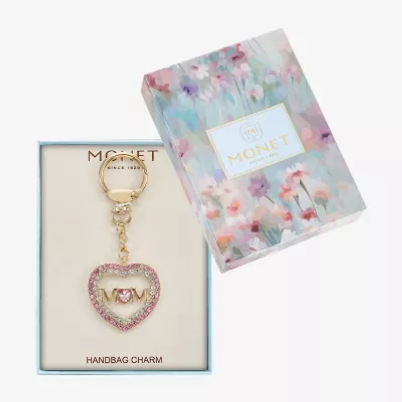 Monet Mom Heart Bag Charm