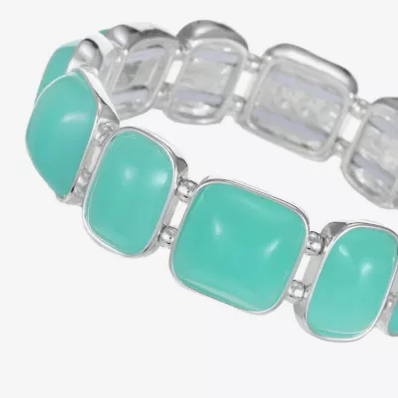 Liz Claiborne Womens Blue Stretch Bracelet