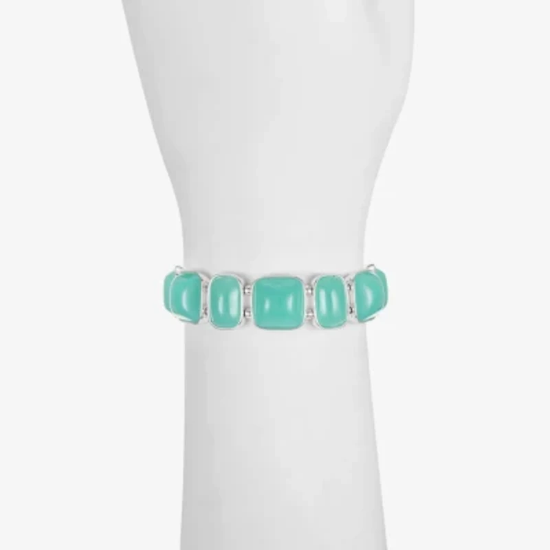 Liz Claiborne Womens Blue Stretch Bracelet
