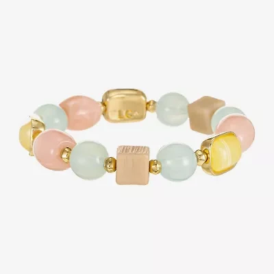 Liz Claiborne Womens Multi Color Stretch Bracelet